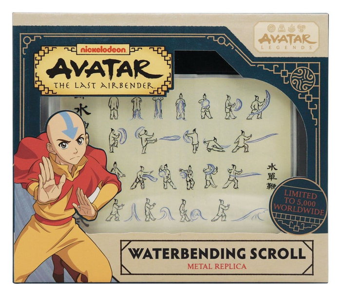 FaNaTtik Avatar: la leyenda de Aang Réplica Waterbending Scroll FaNaTtik Avatar: la leyenda de Aang Réplica Waterbending Scroll