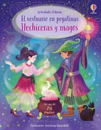 USBORNE, HECHICERAS Y MAGOS - EL VESTUARIO EN PEGATINAS