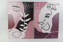 DKD Home Decor Cuadro Lienzo Pino 80x3x120 Abstracto (Pack de 2)