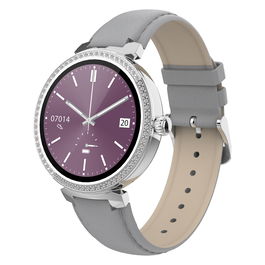 Denver Smartwatch SWC-342 Reloj Inteligente Pantalla Táctil Monitor de Frecuencia Cardíaca Plata Gris