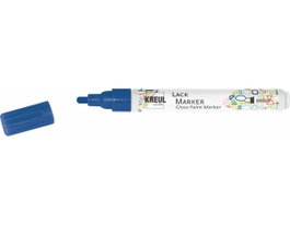 Kreul LACK MARKER Rotulador de Tinta Brillante Azul Punta Media 2-4mm