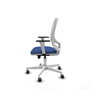 PIQUERAS Y CRESPO Silla de oficina Cilanco Azul marino y Blanco