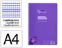 Liderpapel Cuaderno Espiral A4 Pautaguía Lila
