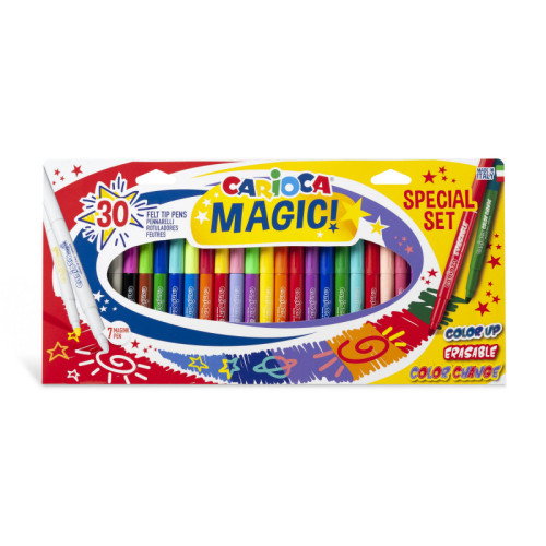 Carioca Magic Markers Special Set, 30 unidades, Multicolor