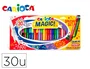 Carioca Rotuladores Mágicos Estuche 30 Unidades Colores Surtidos Apto Uso Escolar +3 Años