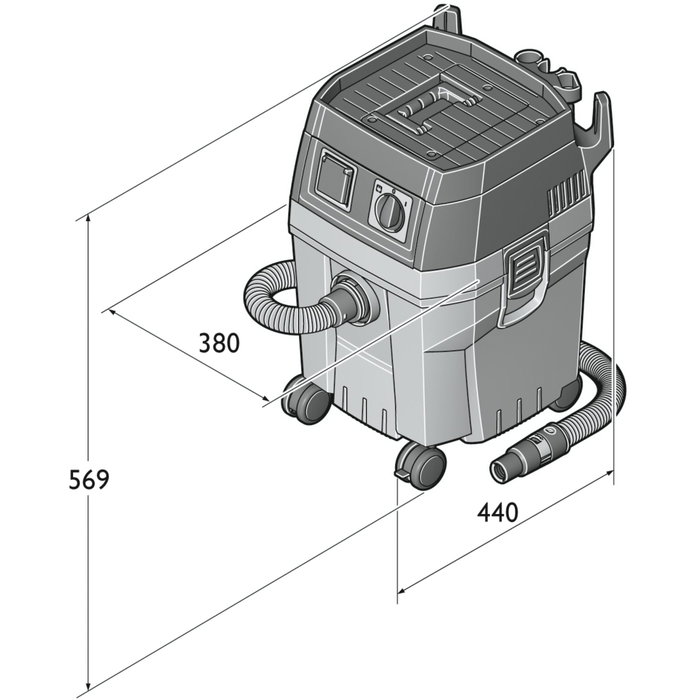 Fein DUSTEX 35L Set Aspirador Industrial de 35 Litros Fein DUSTEX 35L Set Aspirador Industrial de 35 Litros