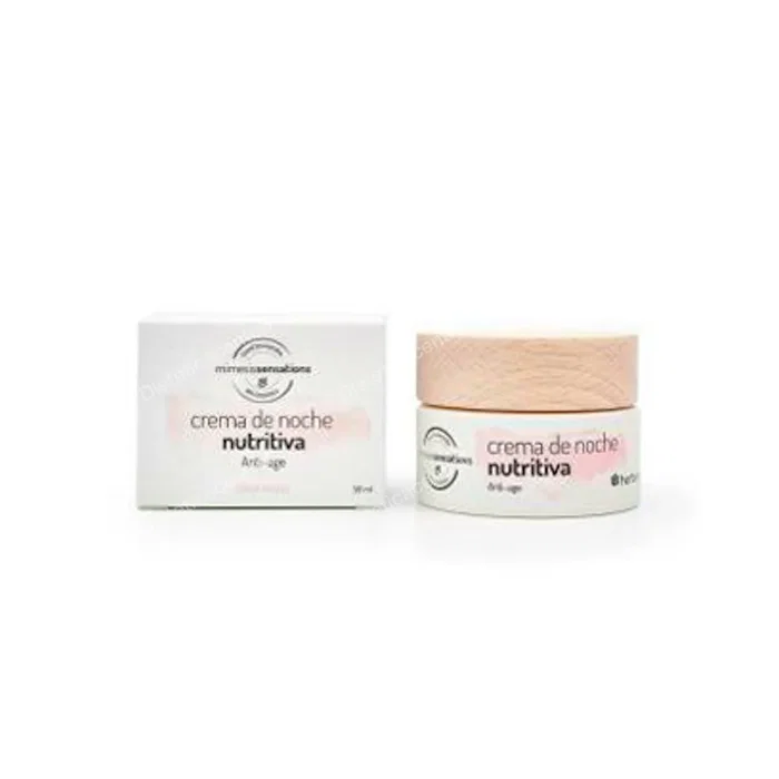 Herbora Mimesis Sensations Crema de Noche Nutritiva 50 ml - Hidrata y Reafirma - Regeneración Celular - Con Sellos BIO y VEGAN Herbora Mimesis Sensations Crema de Noche Nutritiva 50 ml - Hidrata y Reafirma - Regeneración Celular - Con Sellos BIO y VEGAN