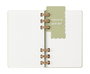 Moleskine DHSPK5212AMWH3Y26 Agenda 12M Espiral Académica L (13 x 21 cm) Kiwi Tapa Dura Semanal-Mensual