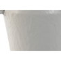 DKD Home Decor Jarrón de Metal Blanco 33,5x20x36 cm