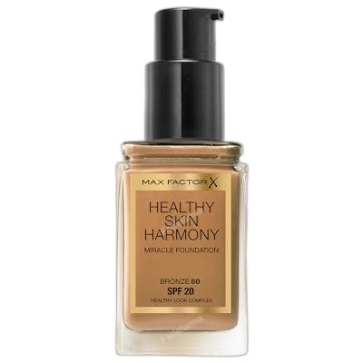 Max Factor Healthy Skin Harmony Base Líquida 80 Bronce