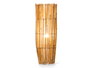 Giftdecor Lámpara Caña Redonda Pequeña 18.5x53x18.5 cm Natural Bambú (Set de 4)