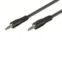 Ewent Cable de Audio Estéreo EC1608, Jack 3.5mm Macho a Macho, 5 Metros, Negro