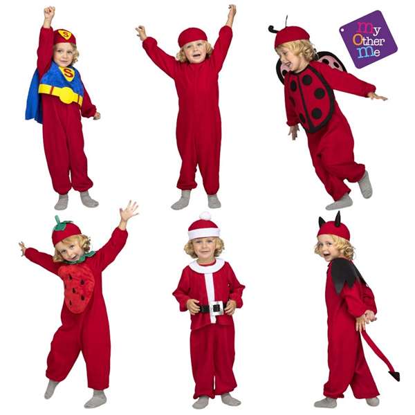 My Other Me Disfraz Quick 'N' Fun Red Talla 5-6 Años Mono Gorro Accesorios Textiles My Other Me Disfraz Quick 'N' Fun Red Talla 5-6 Años Mono Gorro Accesorios Textiles
