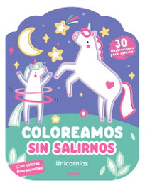 AUZOU EDITIONS Coloreamos sin salirnos. Unicornios