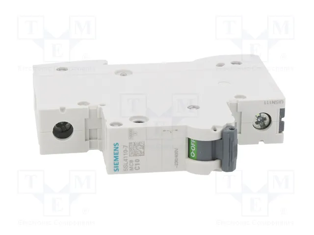 SIEMENS 5SL4110-7 Interruptor magnetotérmico 10A 1P 10kA