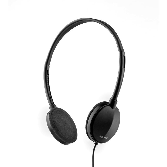 Elbe AU-789-CC Auricular de Diadema Ultraligero Negro Elbe AU-789-CC Auricular de Diadema Ultraligero Negro