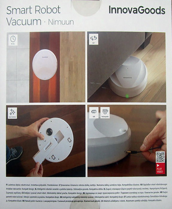 Robot Aspirador Inteligente InnovaGoods