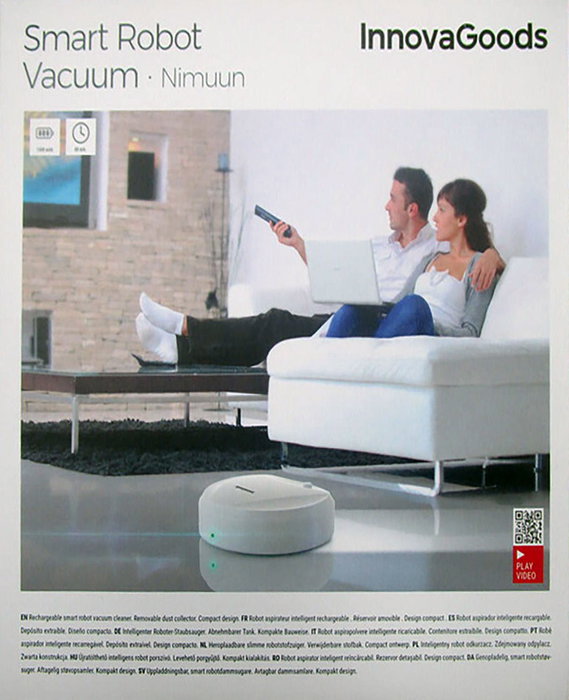 Robot Aspirador Inteligente InnovaGoods