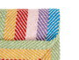 Giftdecor Multiusos Multicolor 100% Algodón Estampado Rayas 125 x 150 cm (Set de 12)