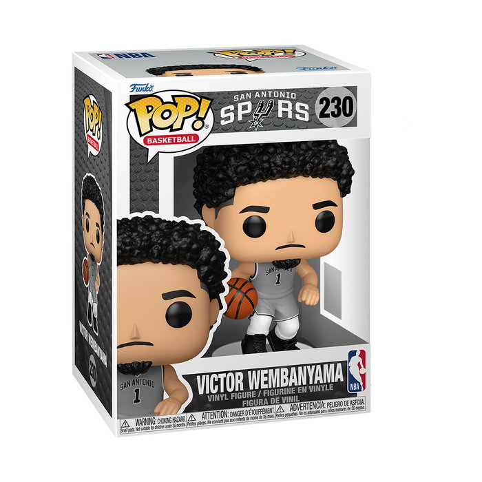 Funko Pop! NBA Victor Wembanyama San Antonio Spurs Figura de Vinilo 90515 - Caja de Venta al por menor