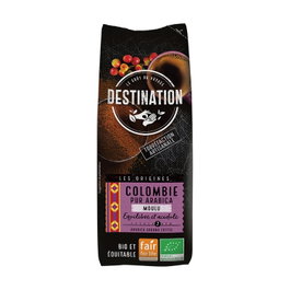 Destination Bio Café Colombia Arábica Molido 250grs Kachalus N°21 Tueste Natural Ecológico
