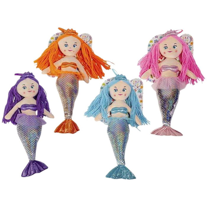 Beatriz Muñeca Sirenita 40cm - 4 colores