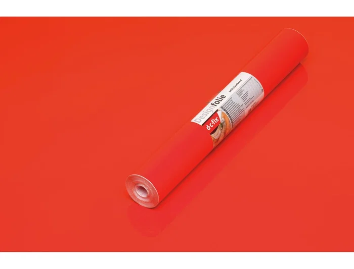 D-c-fix Rollo adhesivo papel plástico autoadhesivo color bermellón, 45 cm ancho x 15 m largo, ideal para manualidades DIY, bricolaje y decoración de muebles D-c-fix Rollo adhesivo papel plástico autoadhesivo color bermellón, 45 cm ancho x 15 m largo, ideal para manualidades DIY, bricolaje y decoración de muebles