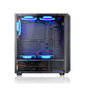 L - link Caja Gaming Avatar ATX Cristal Templado 6 Ventiladores LED Azul USB 3.0 Transparente
