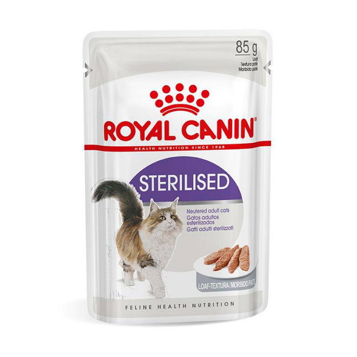 Royal Canin Feline Sterilised Loaf 12 Bolsitas x 85g Royal Canin Feline Sterilised Loaf 12 Bolsitas x 85g