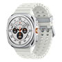 Samsung Galaxy Watch Ultra L705 47mm Titanio Blanco LTE 4G 32 GB Wear OS eSIM Reloj Inteligente Resistente al Agua 10 ATM GPS