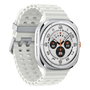 Samsung Galaxy Watch Ultra L705 47mm Titanio Blanco LTE 4G 32 GB Wear OS eSIM Reloj Inteligente Resistente al Agua 10 ATM GPS