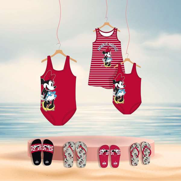 Chanclas de Piscina Minnie Mouse Gris 41