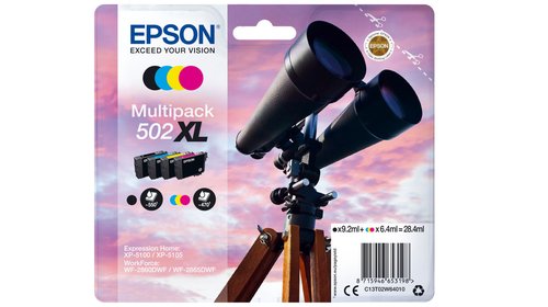 Epson Multipack 502XL 4 Colores T02W640
