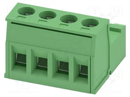 PHOENIX CONTACT COMBICON M IC2.5/4-ST-5.08 Conector de Bloque de Bornas Desmontable de 4 Pines