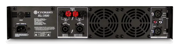 Crown XLI 3500 Amplificador de Potencia Serie XLI Crown XLI 3500 Amplificador de Potencia Serie XLI