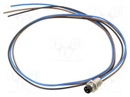 PHOENIX CONTACT Conector M8 Industrial 3 Pines Recto con Cable 0,5m