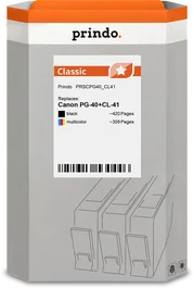 Prindo Multipack de cartuchos de tinta Classic PG-40 y CL-41