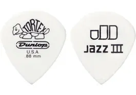 Dunlop Pack 12 Unidades Tortex Jazz Iii /Blue - 0,88Mm Púas para Guitarra