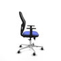 PIQUERAS Y CRESPO Silla de oficina Jorquera Azul claro con mecanismo Sincro/Traslack