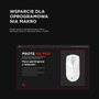 Rampage Prote M5 Pro Ratón Inalámbrico 26000 DPI RGB LED 1kHz Blanco