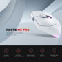 Rampage Prote M5 Pro Ratón Inalámbrico 26000 DPI RGB LED 1kHz Blanco