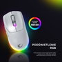 Rampage Prote M5 Pro Ratón Inalámbrico 26000 DPI RGB LED 1kHz Blanco