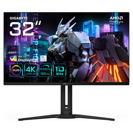 Gigabyte Aorus FO32U 31.5" 4K OLED Monitor Gaming 165Hz 0.03ms HDMI 2.1 DisplayPort 1.4 FreeSync Premium Pro DisplayHDR True Black 400 USB-C