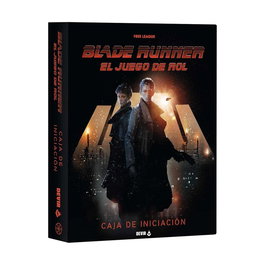 Devir - Blade Runner Caja de Iniciación - Juego de Rol Oficial con Sistema Year Zero Engine - Incluye Libro de Reglas, 4 Personajes, Caso, Mapa, Cartas y Dados Personalizados