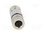 HARTING Conector M12 Hembra 5 Pines Recto IP67 60V 7,5A