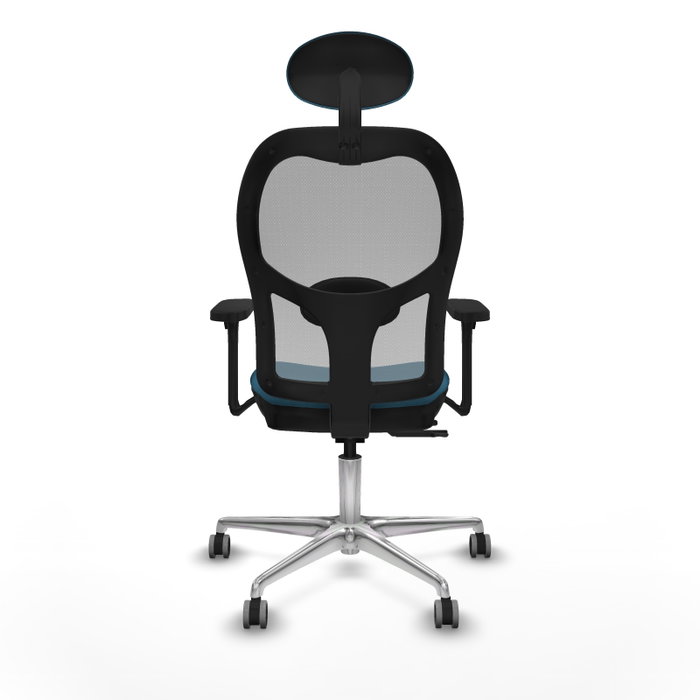 PIQUERAS Y CRESPO Silla de oficina Jorquera con mecanismo Sincro/Traslack, Verde petróleo y Gris PIQUERAS Y CRESPO Silla de oficina Jorquera con mecanismo Sincro/Traslack, Verde petróleo y Gris