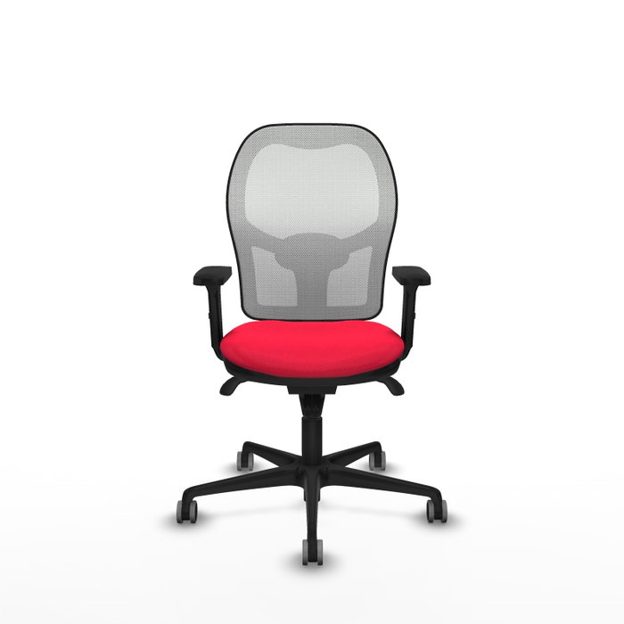 PIQUERAS Y CRESPO Silla de oficina Jorquera Roja y Blanca PIQUERAS Y CRESPO Silla de oficina Jorquera Roja y Blanca