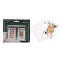 Set 2 barajas de cartas recubiertas en plástico (56 pzs cada una)