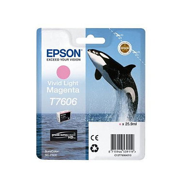 Epson Cartucho de tinta Vivid Light Magenta para SureColor SC-P600