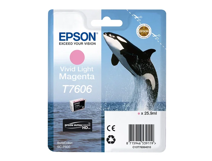 Epson Cartucho de tinta Vivid Light Magenta para SureColor SC-P600